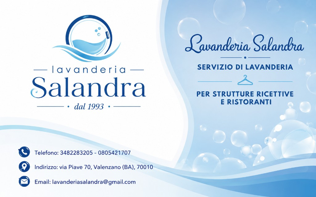 Lavanderia Salandra — scheda contatti completa